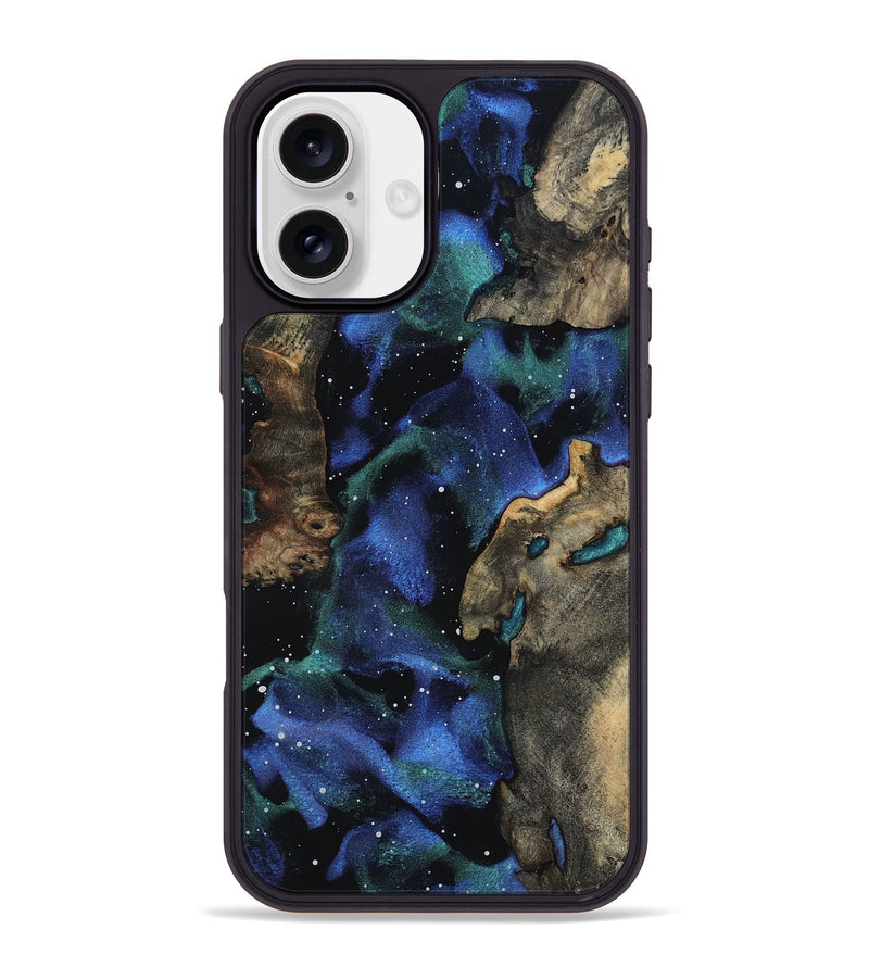 iPhone 16 Plus Wood Phone Case - Bernard (Cosmos, 818227)