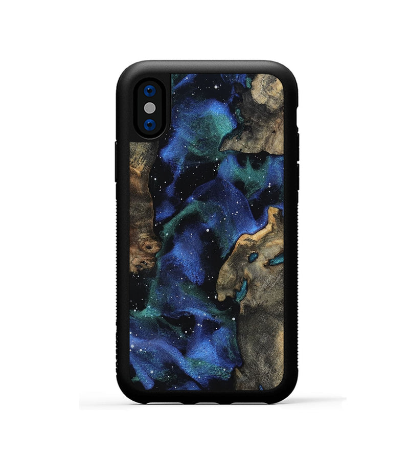 iPhone Xs Wood Phone Case - Bernard (Cosmos, 818227)