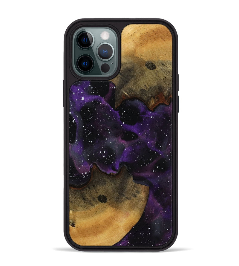 iPhone 12 Pro Max Wood Phone Case - Jamiya (Cosmos, 818228)