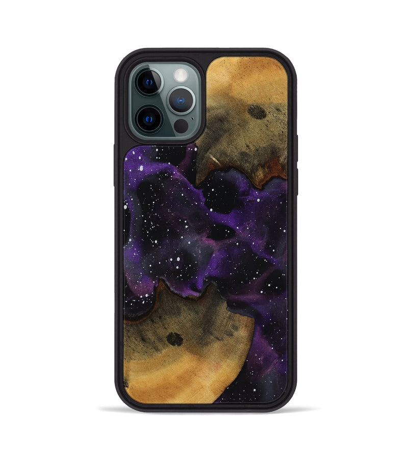 iPhone 12 Pro Wood Phone Case - Jamiya (Cosmos, 818228)