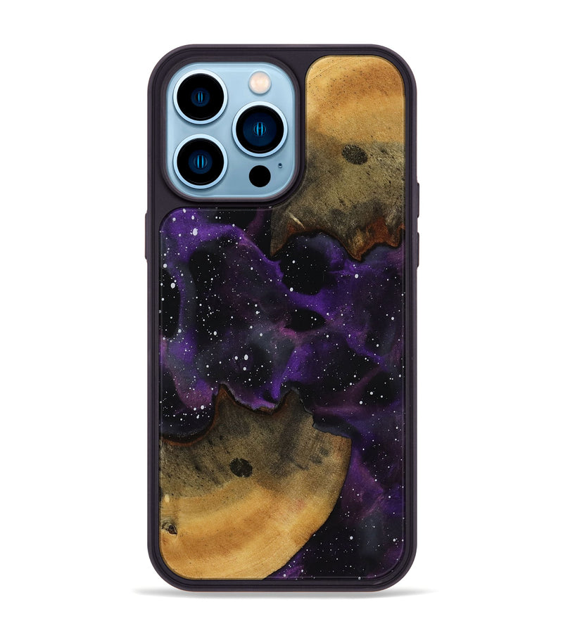 iPhone 14 Pro Max Wood Phone Case - Jamiya (Cosmos, 818228)