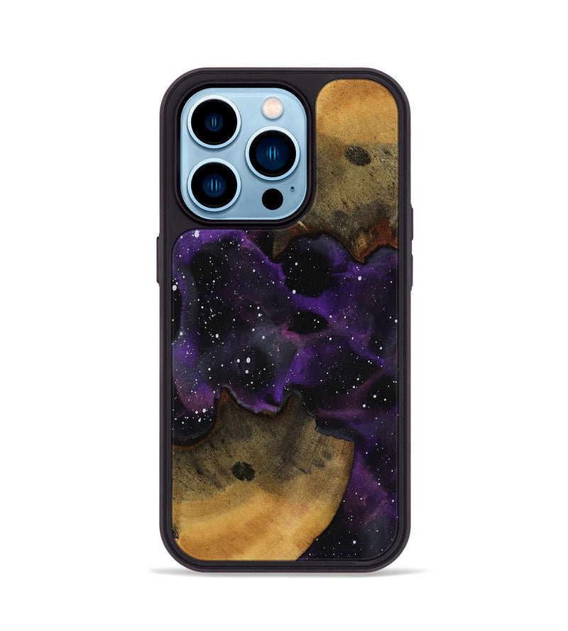 iPhone 14 Pro Wood Phone Case - Jamiya (Cosmos, 818228)
