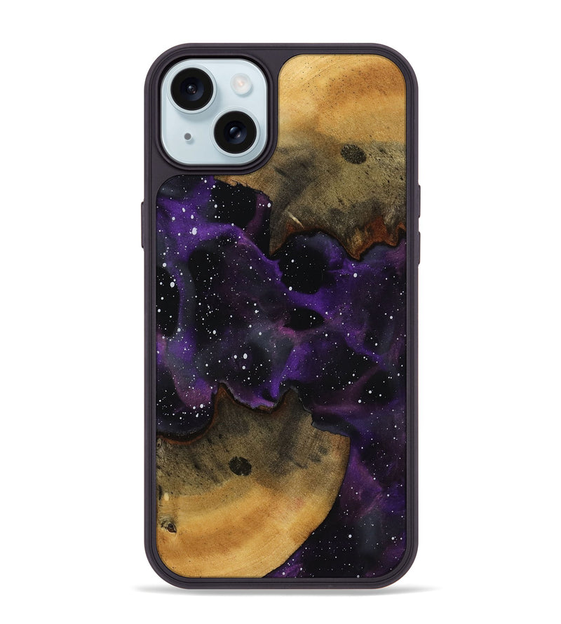 iPhone 15 Plus Wood Phone Case - Jamiya (Cosmos, 818228)