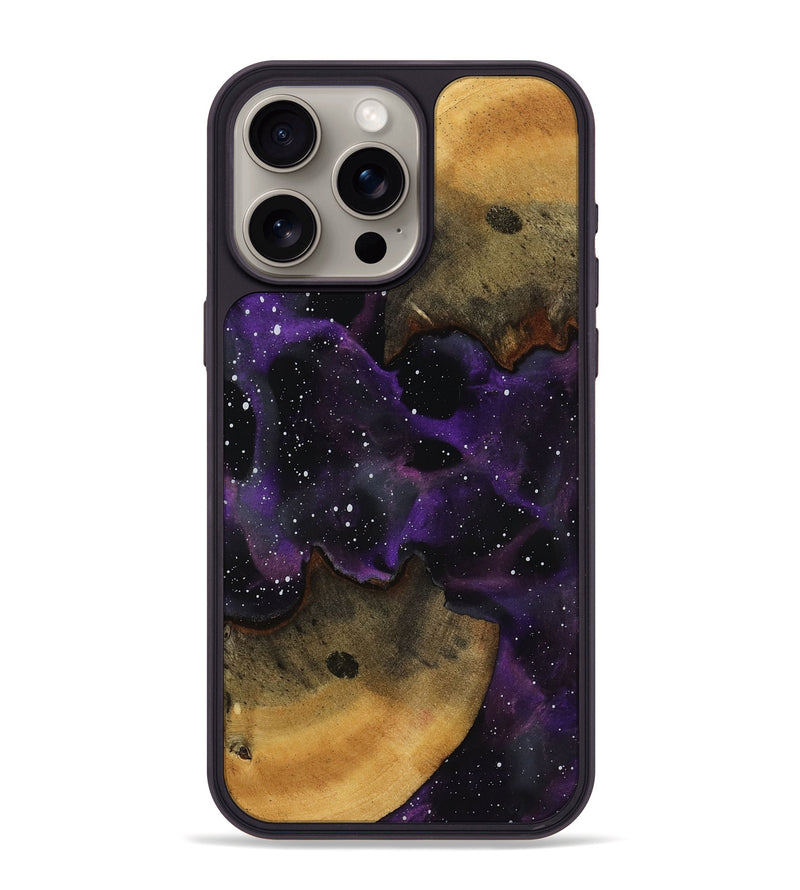iPhone 15 Pro Max Wood Phone Case - Jamiya (Cosmos, 818228)