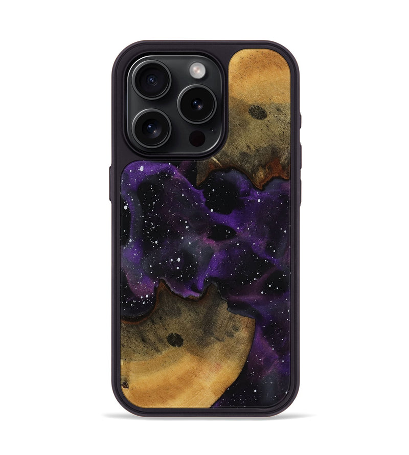 iPhone 15 Pro Wood Phone Case - Jamiya (Cosmos, 818228)