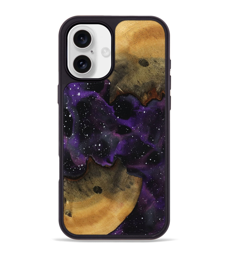 iPhone 16 Plus Wood Phone Case - Jamiya (Cosmos, 818228)