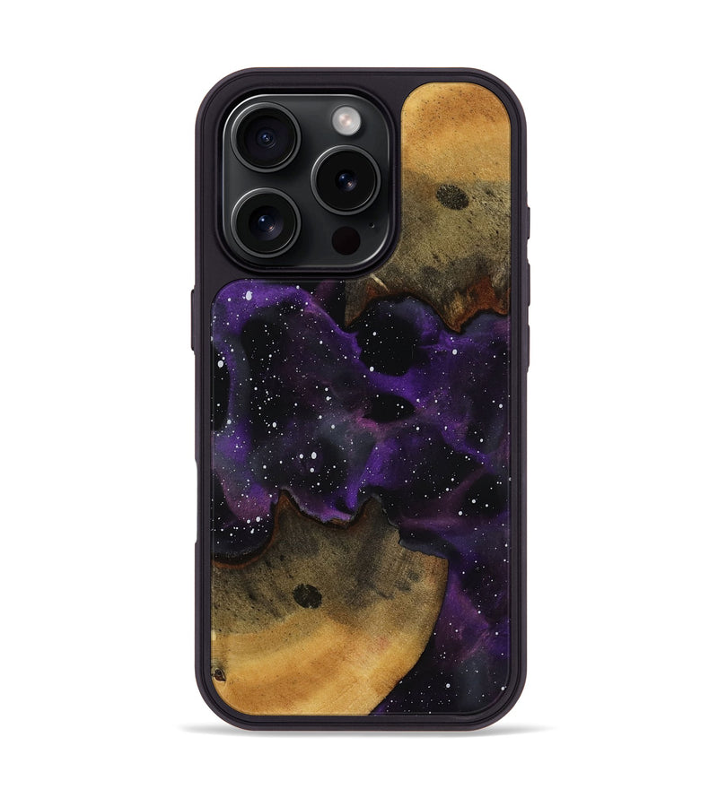iPhone 16 Pro Wood Phone Case - Jamiya (Cosmos, 818228)