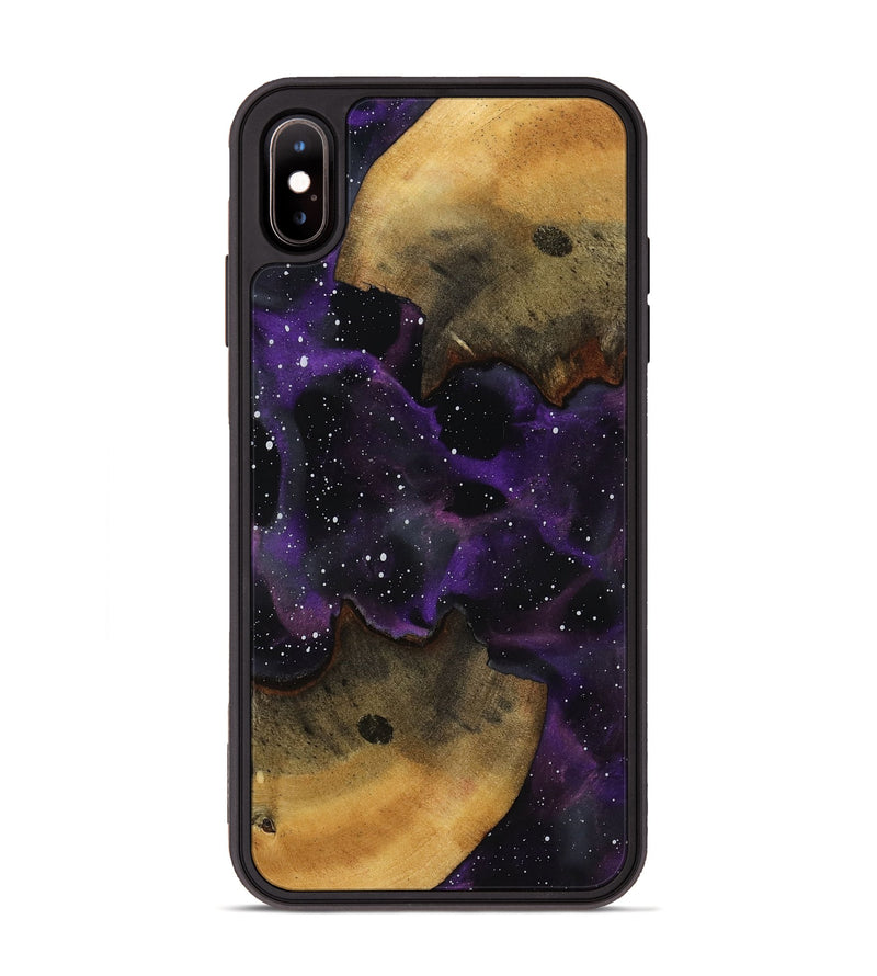 iPhone Xs Max Wood Phone Case - Jamiya (Cosmos, 818228)