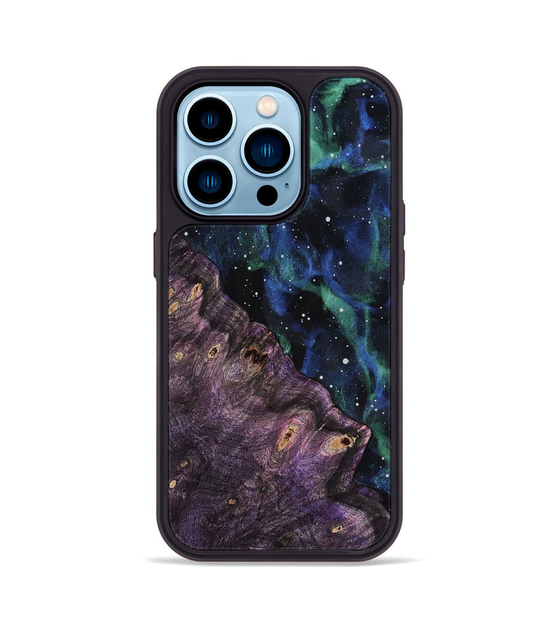 iPhone 14 Pro Wood Phone Case - Jeanna (Cosmos, 818230)