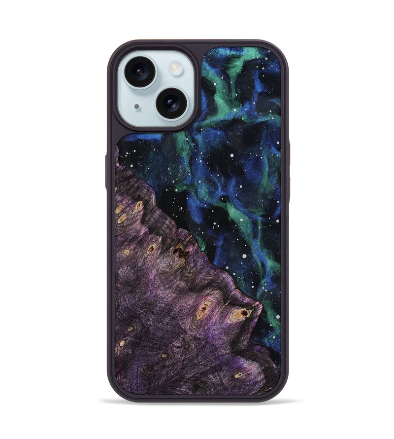 iPhone 15 Wood Phone Case - Jeanna (Cosmos, 818230)