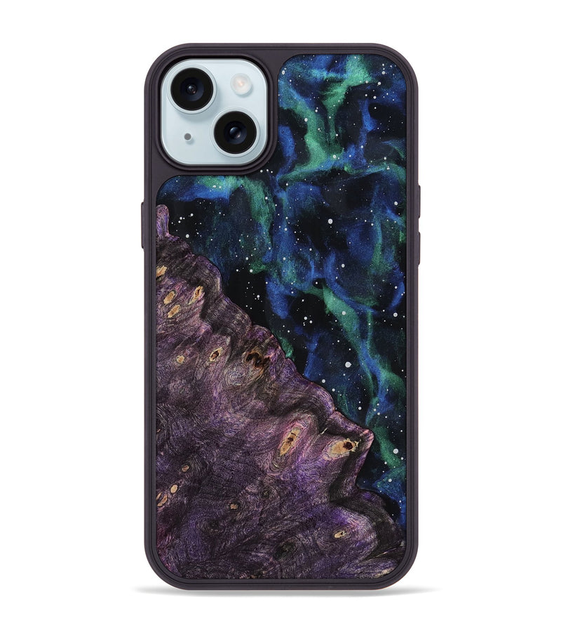 iPhone 15 Plus Wood Phone Case - Jeanna (Cosmos, 818230)