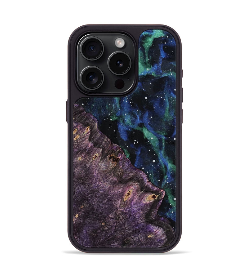 iPhone 15 Pro Wood Phone Case - Jeanna (Cosmos, 818230)