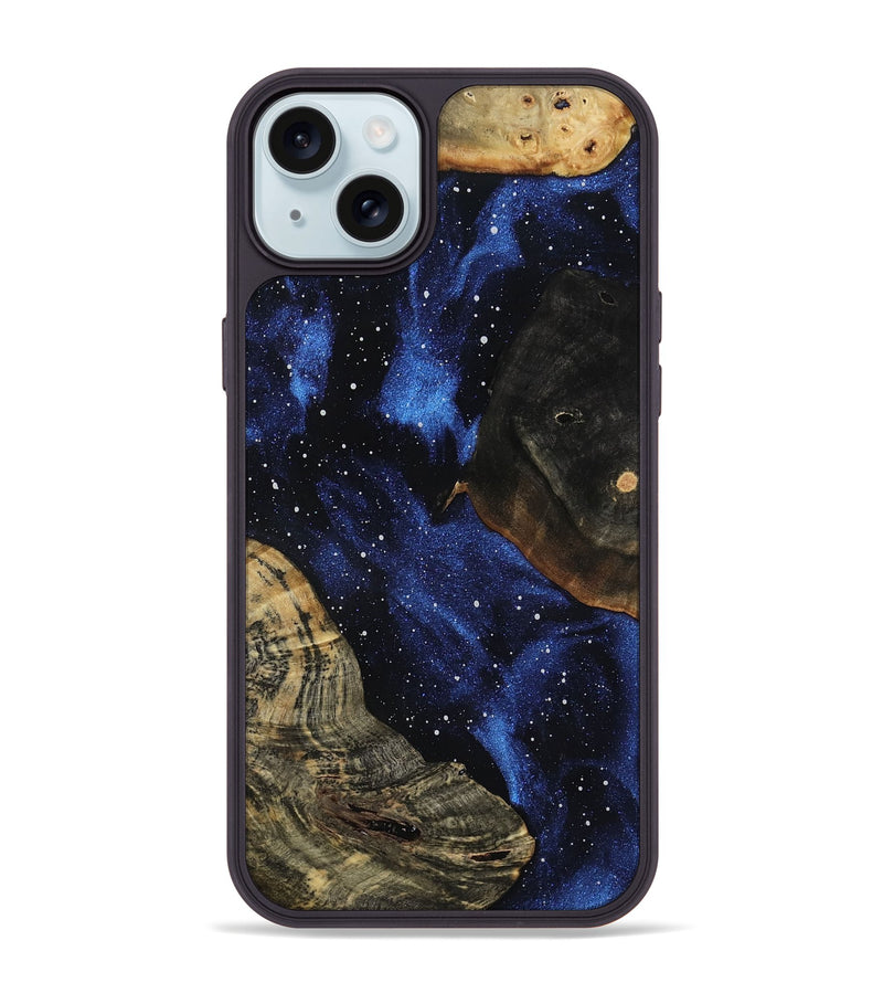 iPhone 15 Plus Wood Phone Case - Sharron (Cosmos, 818232)