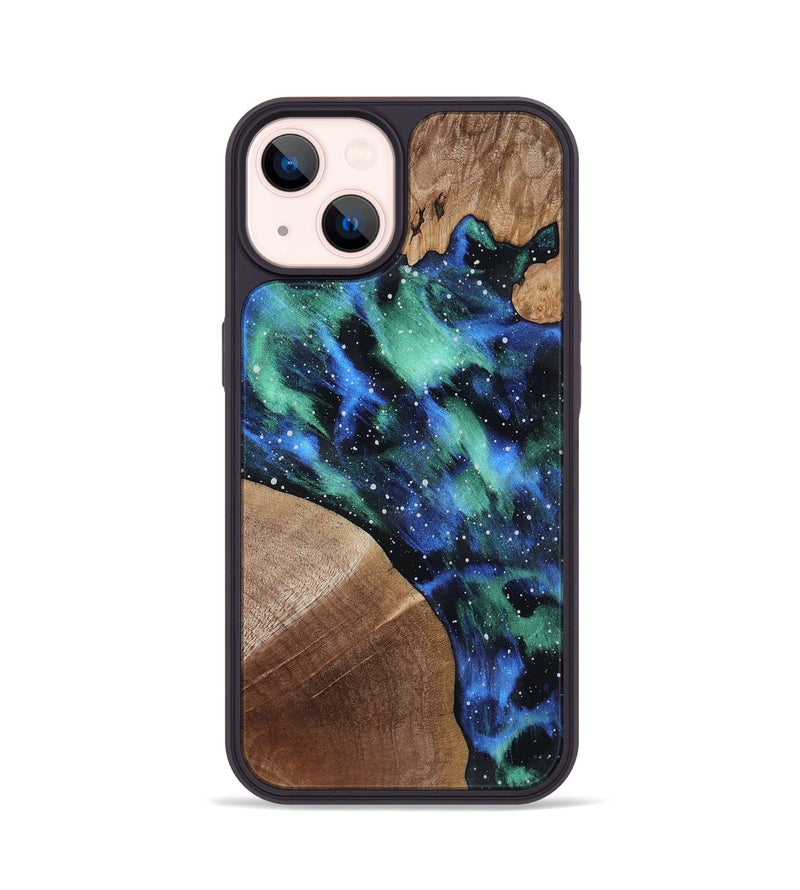 iPhone 14 Wood Phone Case - Denisse (Cosmos, 818233)