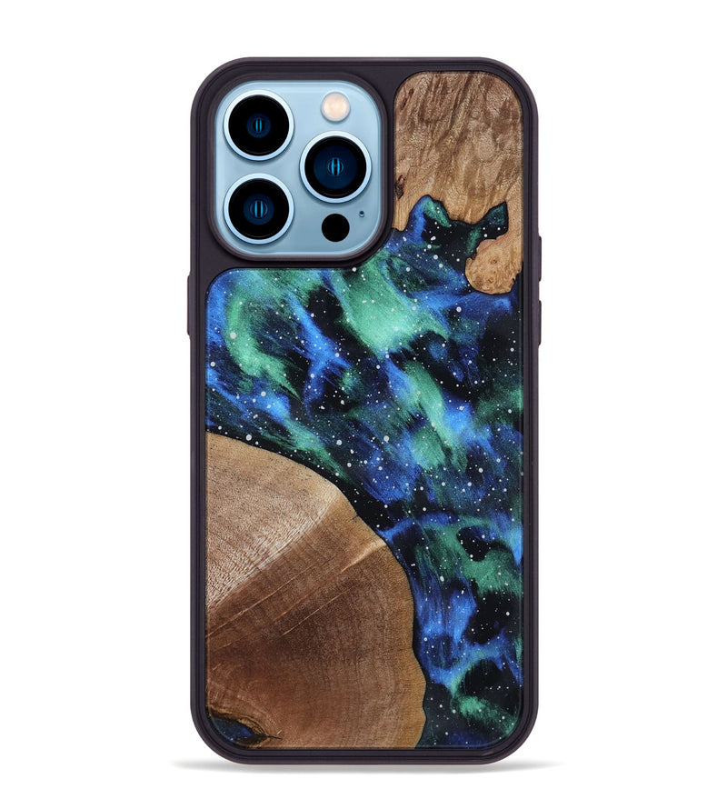 iPhone 14 Pro Max Wood Phone Case - Denisse (Cosmos, 818233)