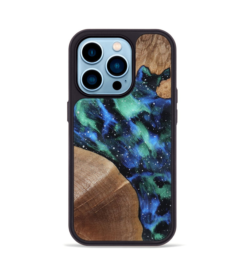 iPhone 14 Pro Wood Phone Case - Denisse (Cosmos, 818233)