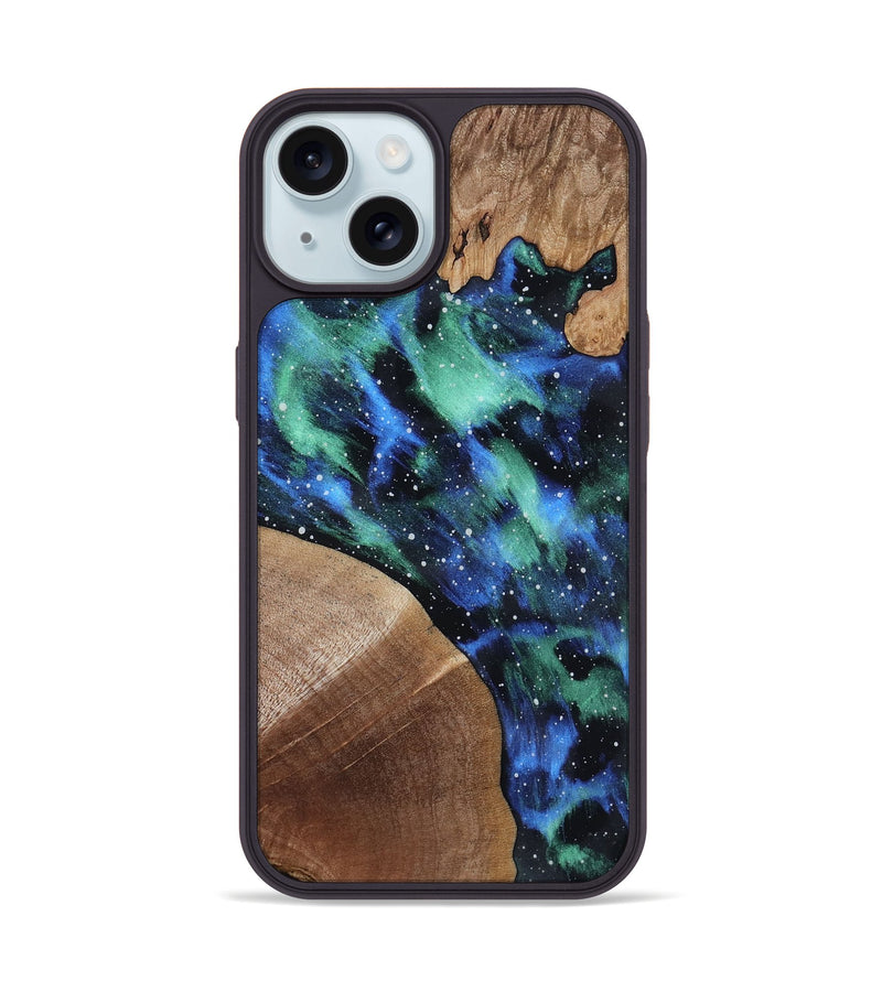 iPhone 15 Wood Phone Case - Denisse (Cosmos, 818233)