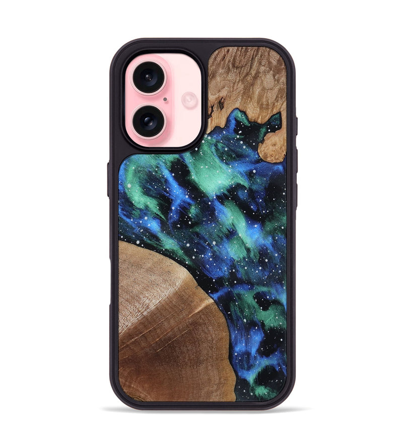 iPhone 16 Wood Phone Case - Denisse (Cosmos, 818233)