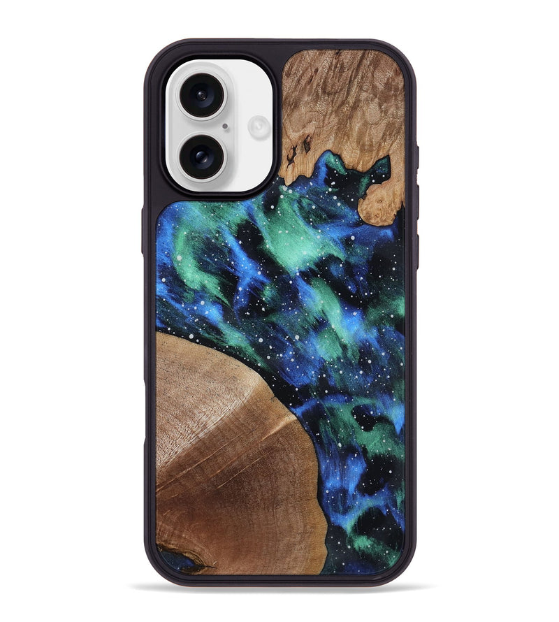 iPhone 16 Plus Wood Phone Case - Denisse (Cosmos, 818233)