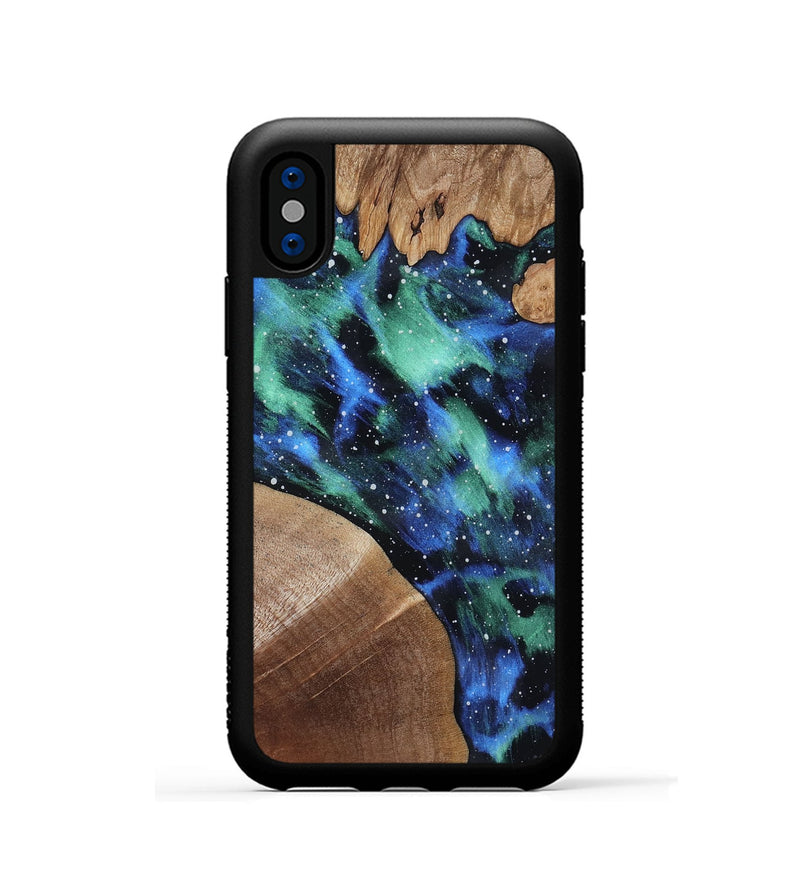 iPhone Xs Wood Phone Case - Denisse (Cosmos, 818233)