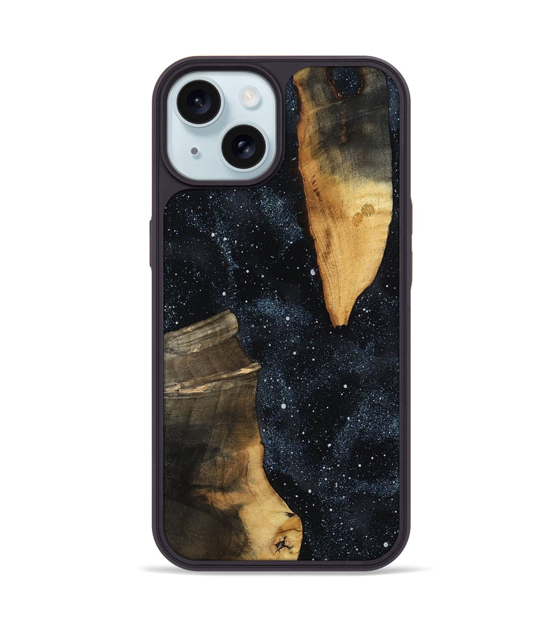 iPhone 15 Wood Phone Case - Lamar (Cosmos, 818234)