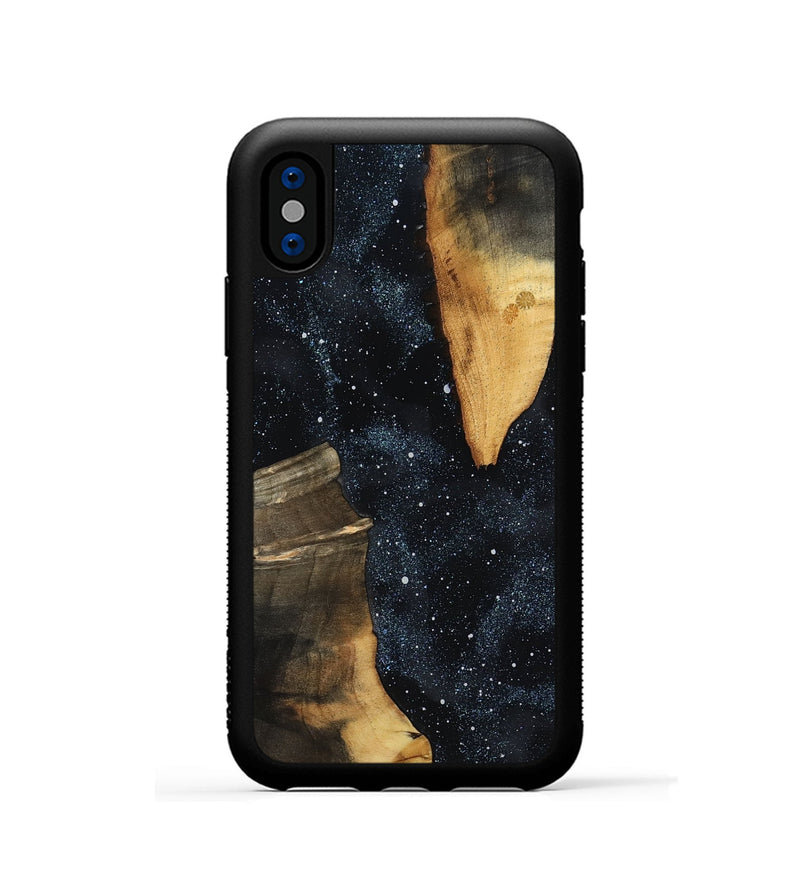 iPhone Xs Wood Phone Case - Lamar (Cosmos, 818234)