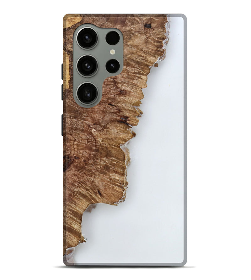 Galaxy S24 Ultra Wood Live Edge Phone Case - Nettie (Clear, 818235)