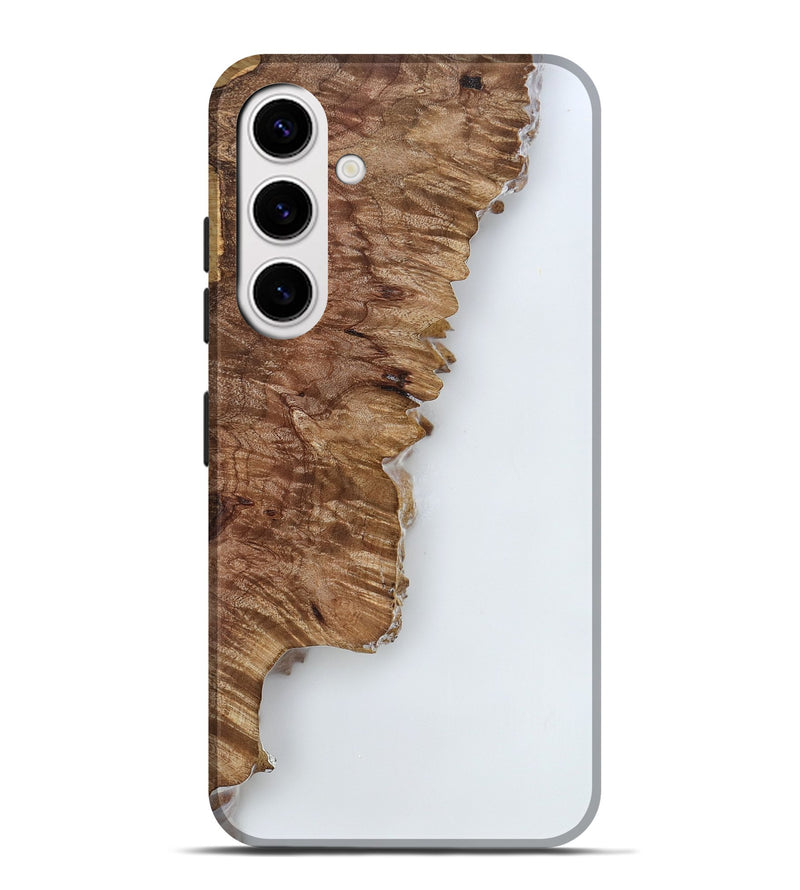 Galaxy S25 Plus Wood Live Edge Phone Case - Nettie (Clear, 818235)