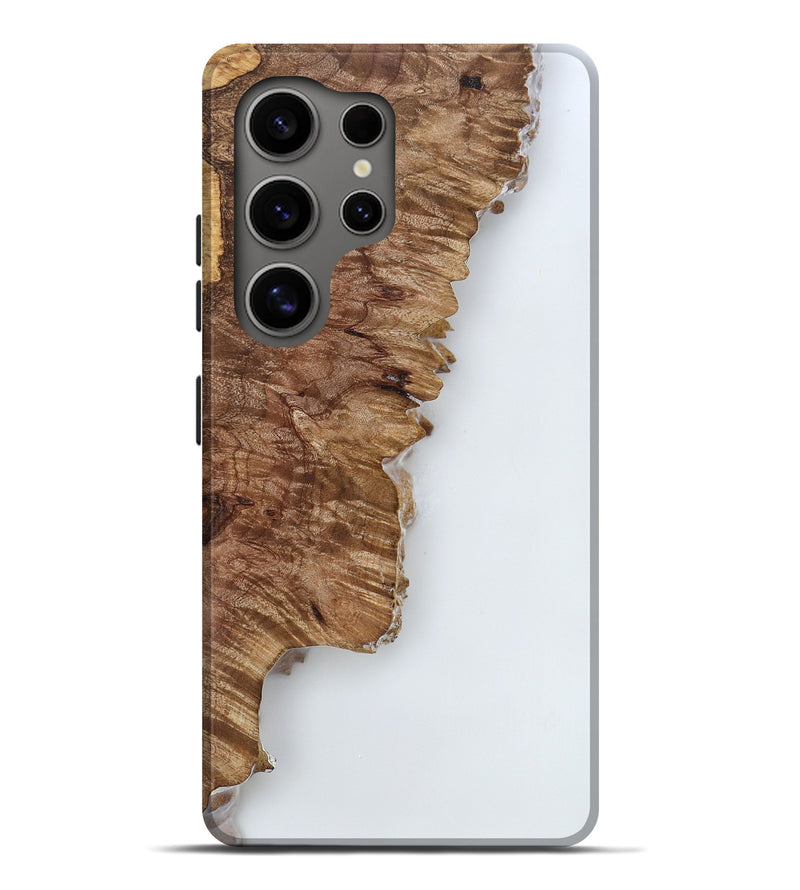 Galaxy S25 Ultra Wood Live Edge Phone Case - Nettie (Clear, 818235)