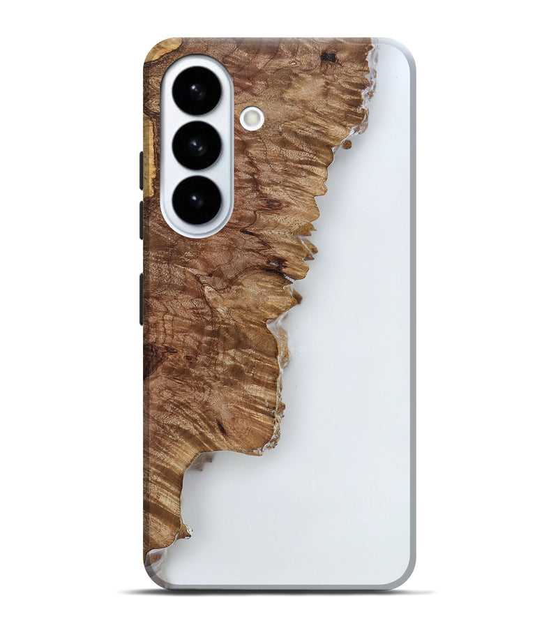 Galaxy S26 Plus Wood Live Edge Phone Case - Nettie (Clear, 818235)