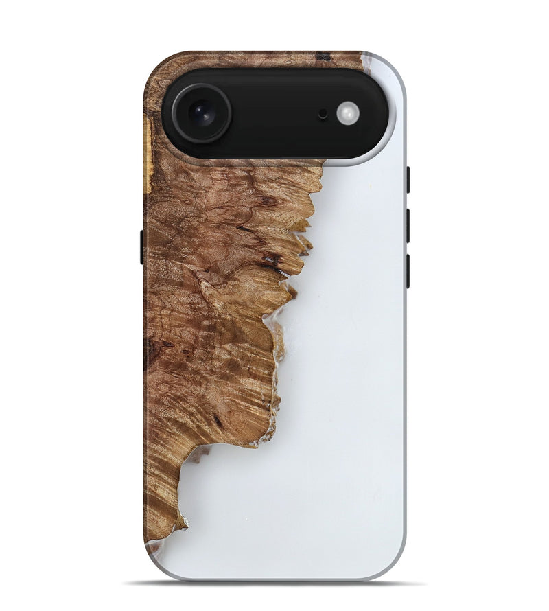 iPhone 17 Air Wood Live Edge Phone Case - Nettie (Clear, 818235)