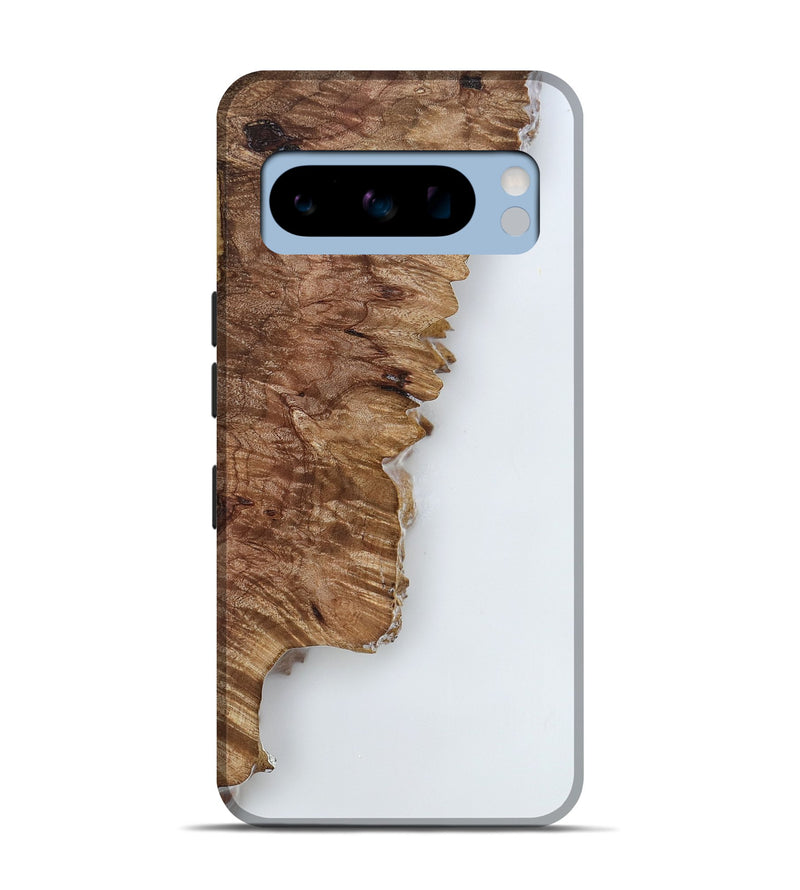 Pixel 8 Pro Wood Live Edge Phone Case - Nettie (Clear, 818235)