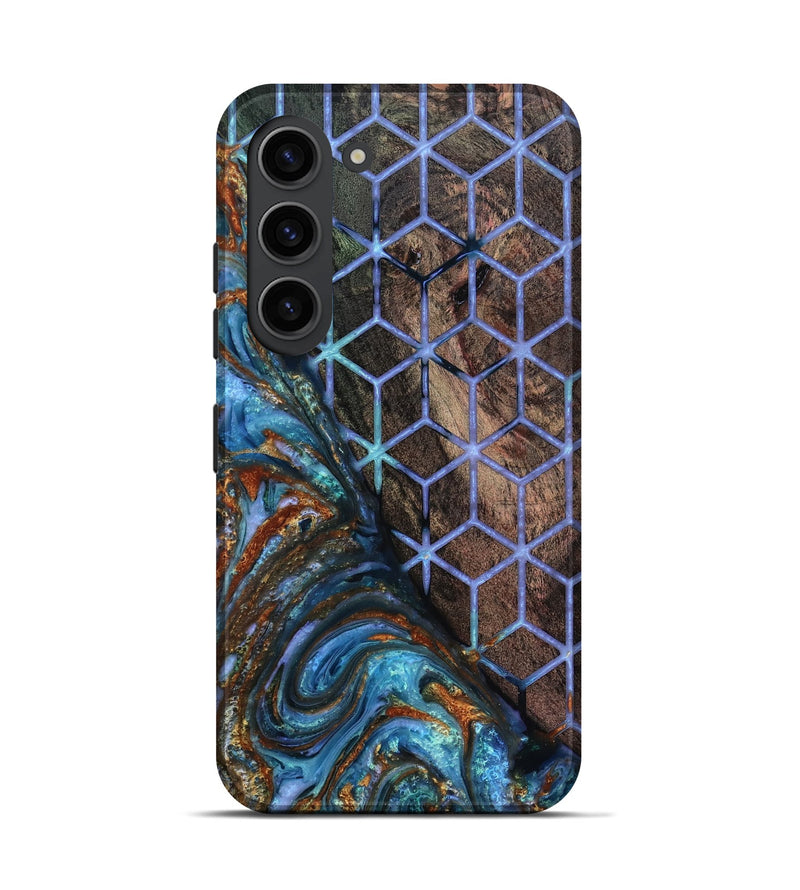 Galaxy S23 Wood Live Edge Phone Case - Jerrica (Pattern, 818236)