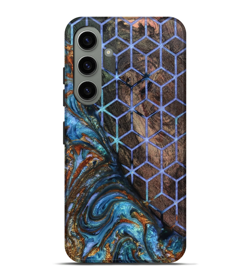 Galaxy S24 Plus Wood Live Edge Phone Case - Jerrica (Pattern, 818236)