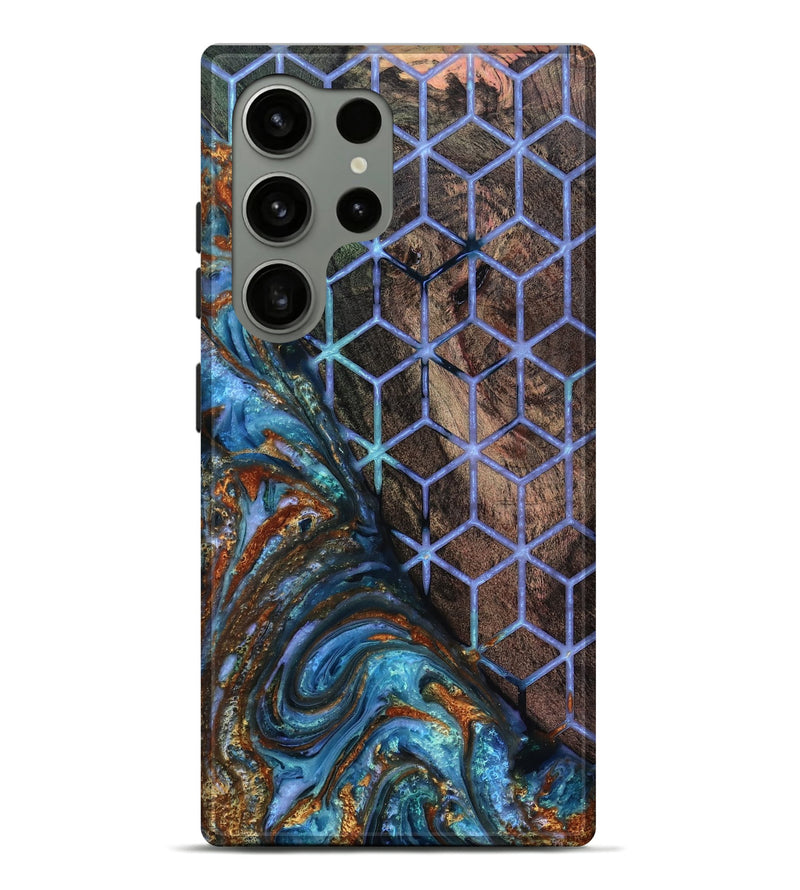 Galaxy S24 Ultra Wood Live Edge Phone Case - Jerrica (Pattern, 818236)