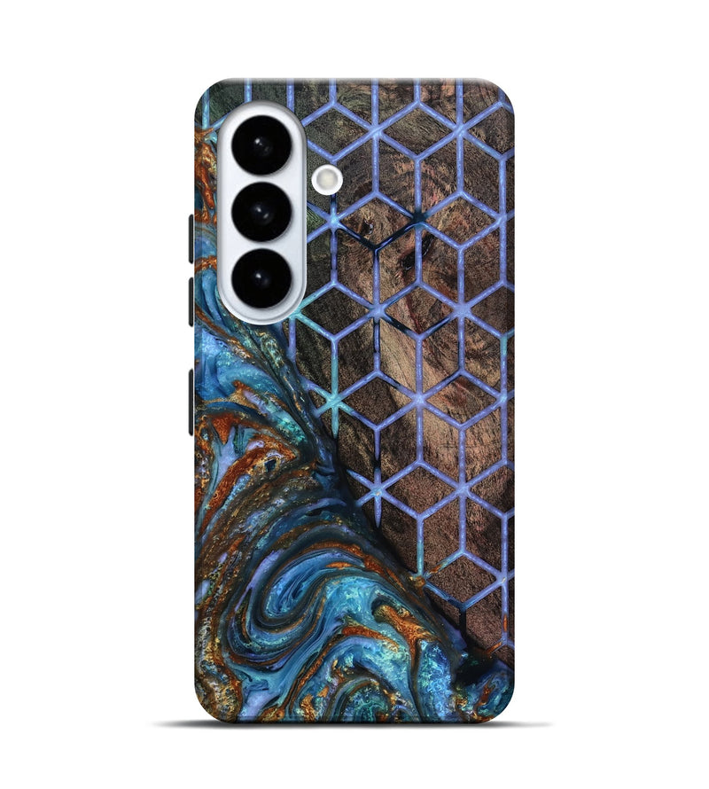 Galaxy S26 Wood Live Edge Phone Case - Jerrica (Pattern, 818236)