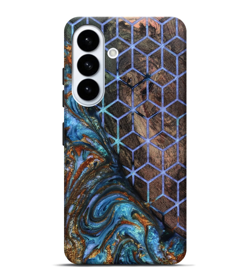 Galaxy S26 Plus Wood Live Edge Phone Case - Jerrica (Pattern, 818236)