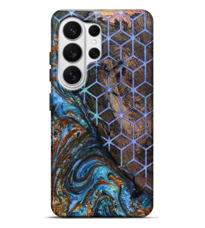 Galaxy S26 Ultra Wood Live Edge Phone Case - Jerrica (Pattern, 818236)