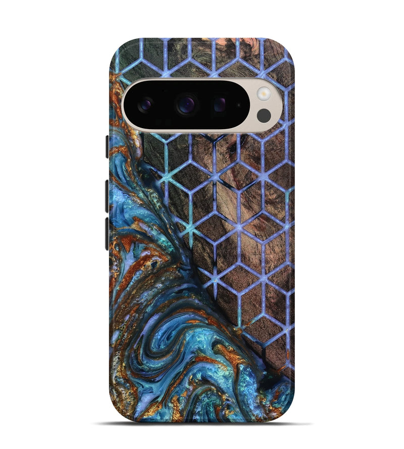 Pixel 10 Pro Wood Live Edge Phone Case - Jerrica (Pattern, 818236)