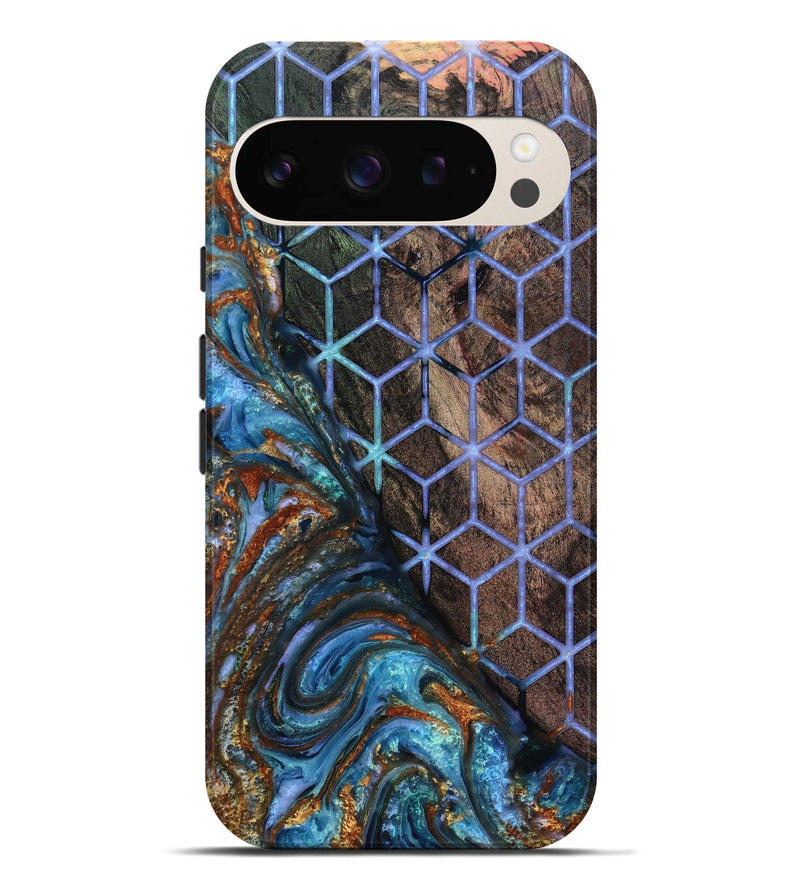 Pixel 9 Pro XL Wood Live Edge Phone Case - Jerrica (Pattern, 818236)