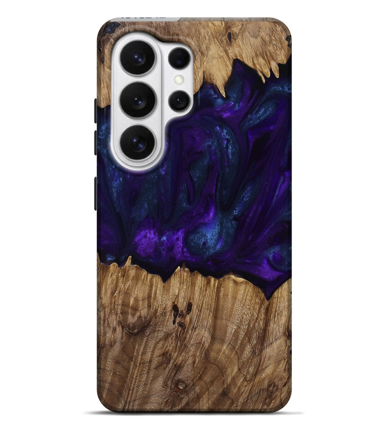 Galaxy S26 Ultra Wood Live Edge Phone Case - Angus (Purple, 818242)