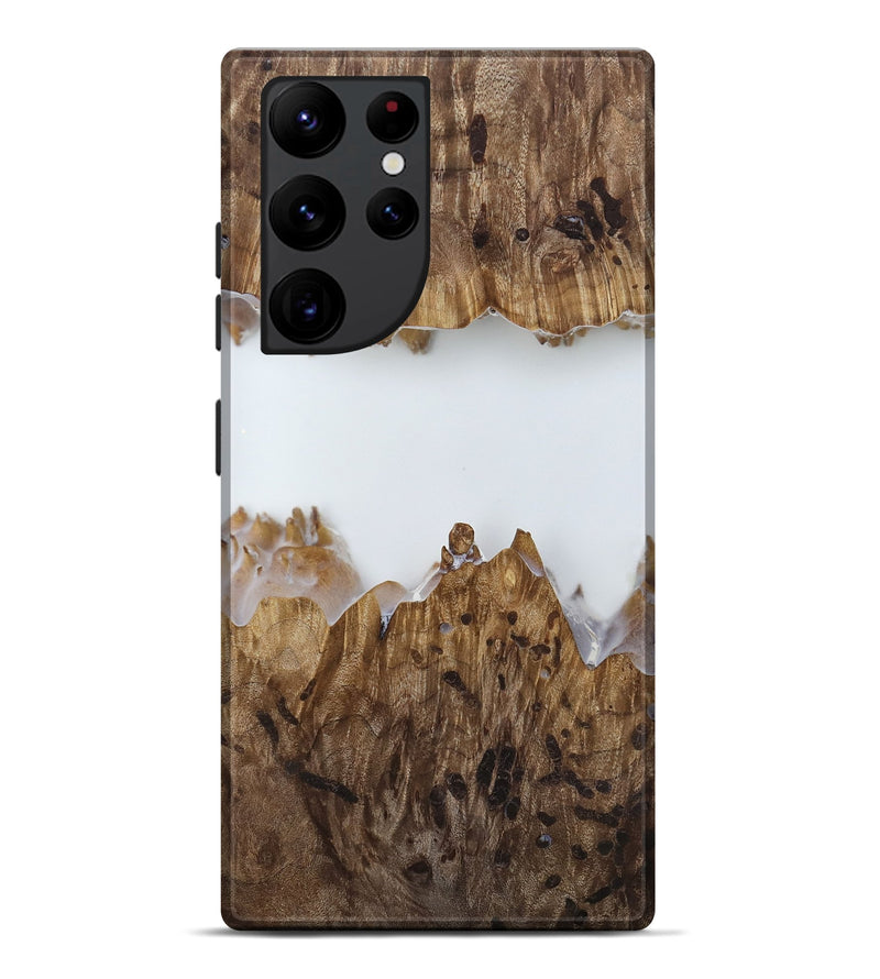Galaxy S22 Ultra Wood Live Edge Phone Case - Adam (Clear, 818252)