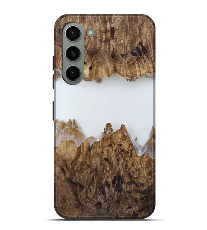 Galaxy S23 Plus Wood Live Edge Phone Case - Adam (Clear, 818252)