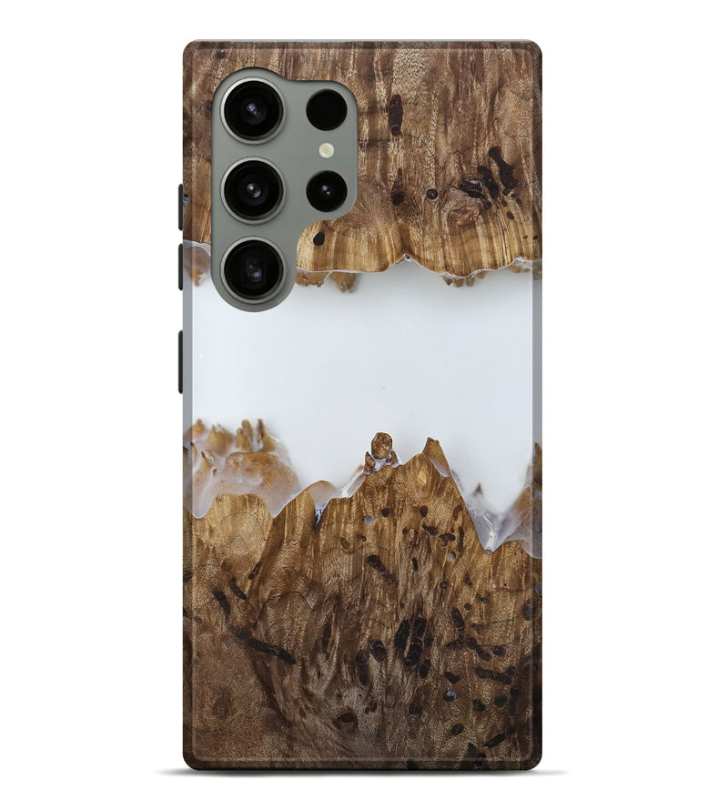 Galaxy S24 Ultra Wood Live Edge Phone Case - Adam (Clear, 818252)