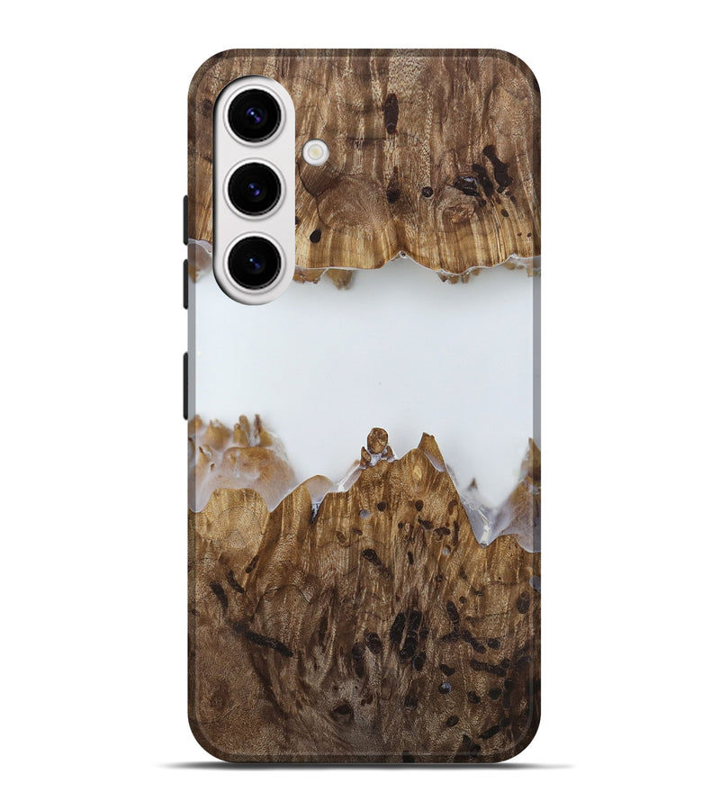 Galaxy S25 Plus Wood Live Edge Phone Case - Adam (Clear, 818252)