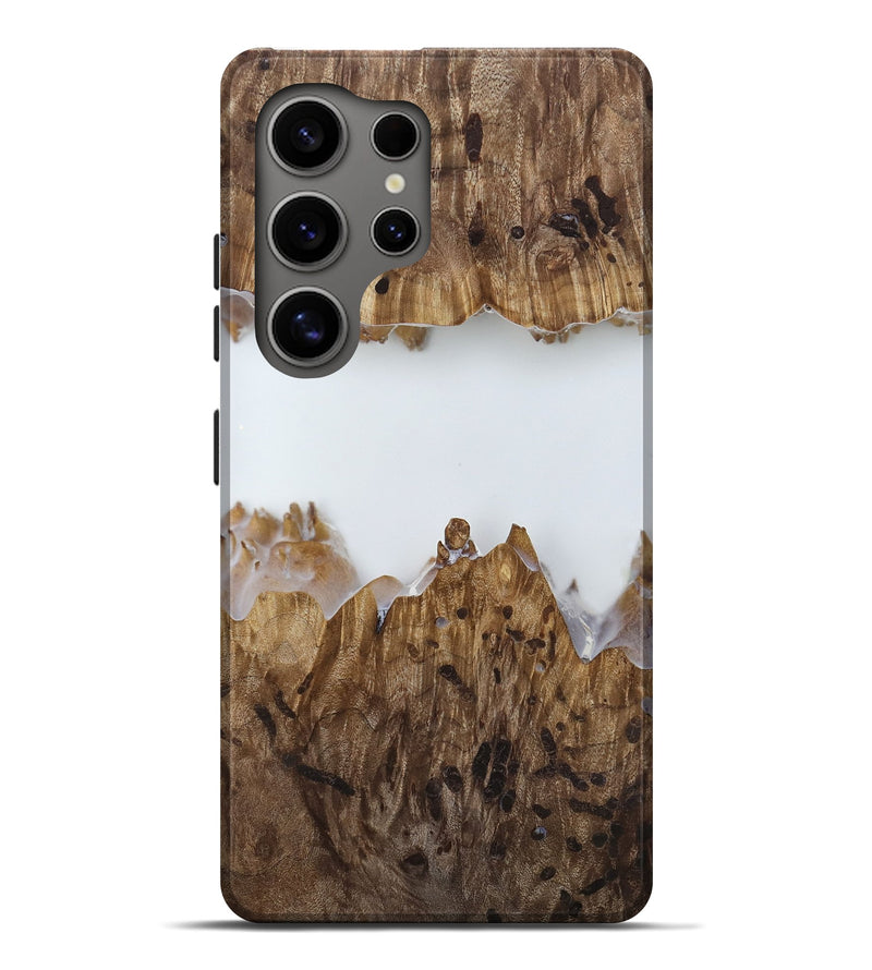 Galaxy S25 Ultra Wood Live Edge Phone Case - Adam (Clear, 818252)