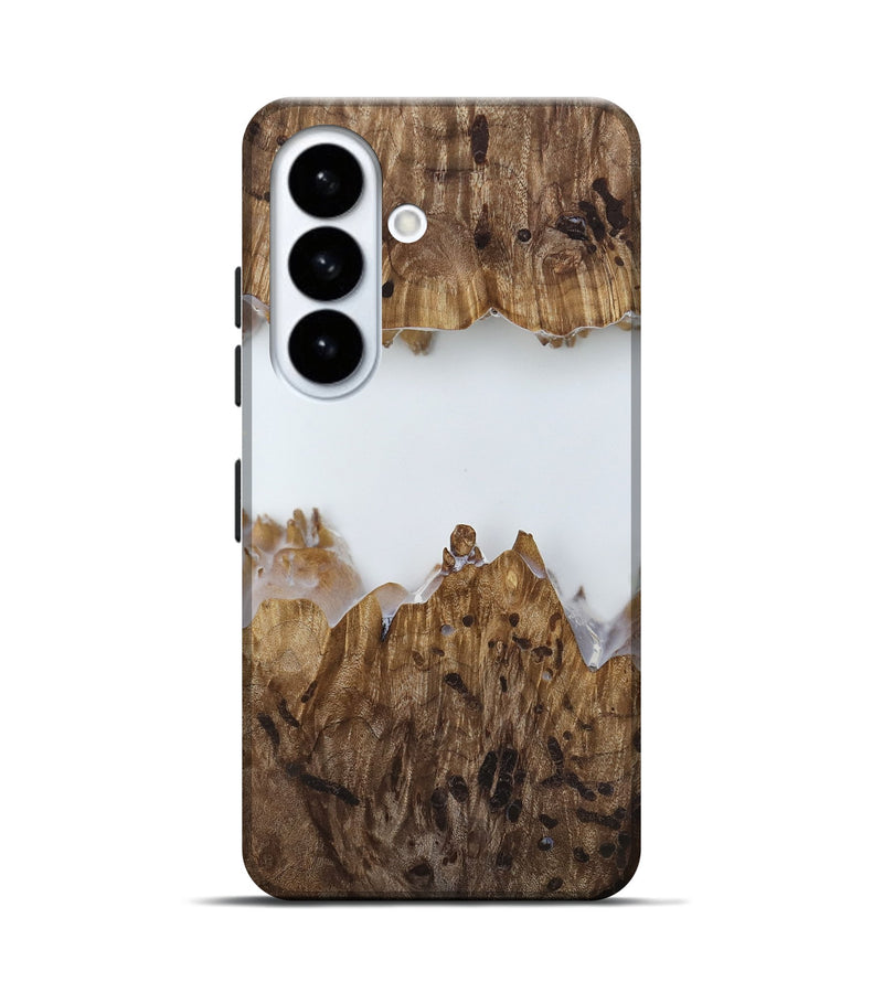 Galaxy S26 Wood Live Edge Phone Case - Adam (Clear, 818252)