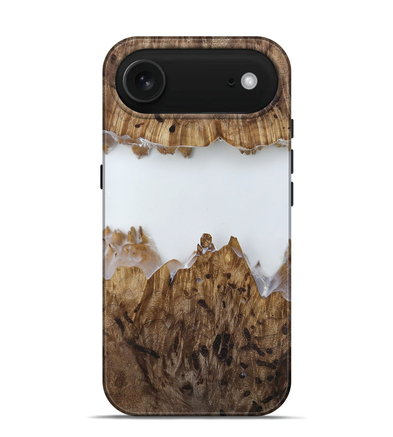 iPhone 17 Air Wood Live Edge Phone Case - Adam (Clear, 818252)
