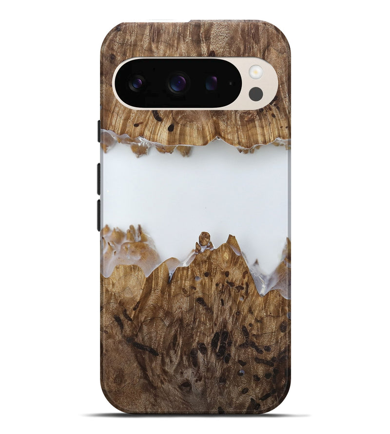 Pixel 10 Pro XL Wood Live Edge Phone Case - Adam (Clear, 818252)
