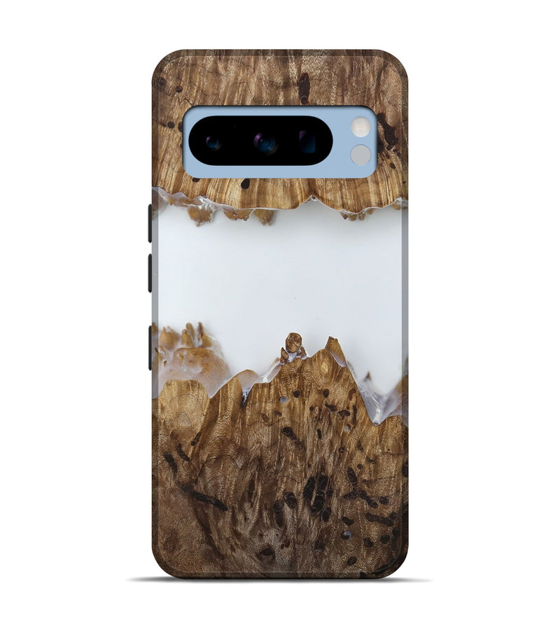 Pixel 8 Pro Wood Live Edge Phone Case - Adam (Clear, 818252)